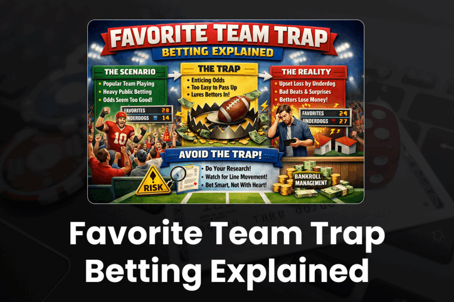 Favorite Team Trap Betting Explained, Steps, Tips And Odds