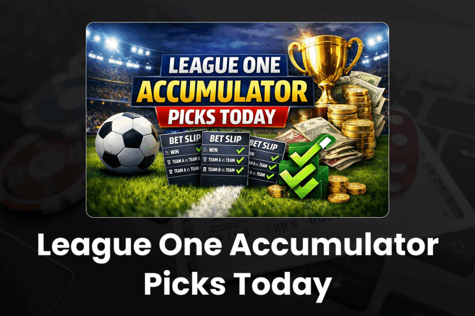 League One Accumulator Picks Today