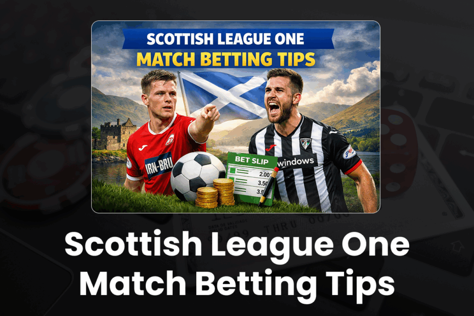 Scottish League One Match Betting Tips, Rules, Odds, Best Markets