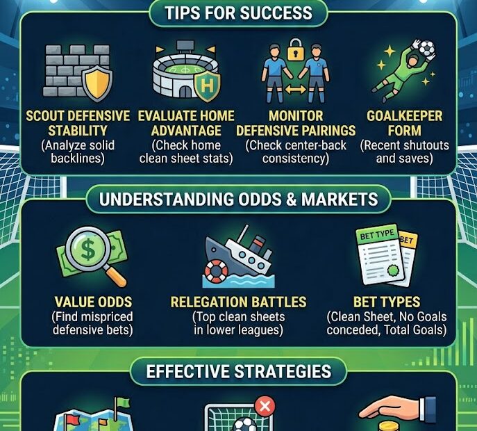 Clean Sheet Betting Small Leagues, Tips, Odds and Strategy