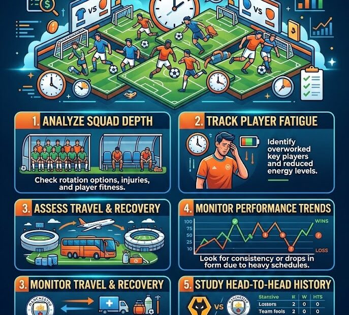 Fixture Congestion Betting Strategy And Tips in EPL
