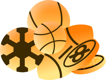 96com Volleyball Cricket Darts eSports - 96.com official website Group of overlapping orange basketballs with a gold 18‑logo chip and a dark gear-like shape in the background.