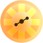 register96com Online Roulette - 96.com official website Orange sun icon with yellow rays, representing sunny weather or daylight.